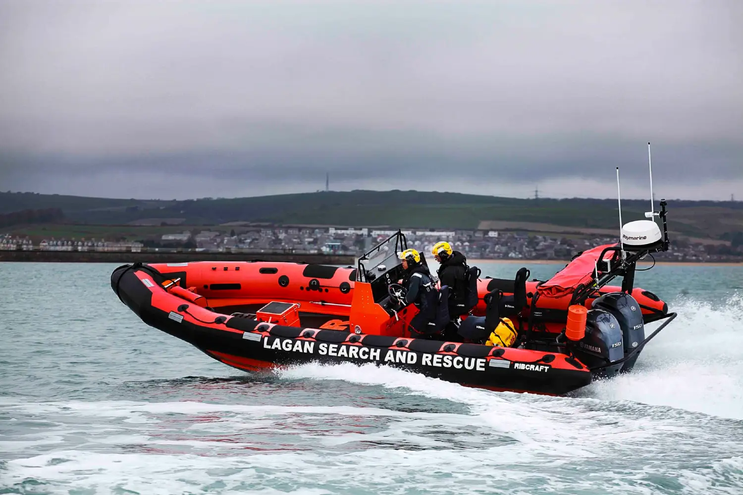 Ribcraft search and rescue rib boat